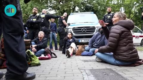 Asylheim in Garten geklotzt