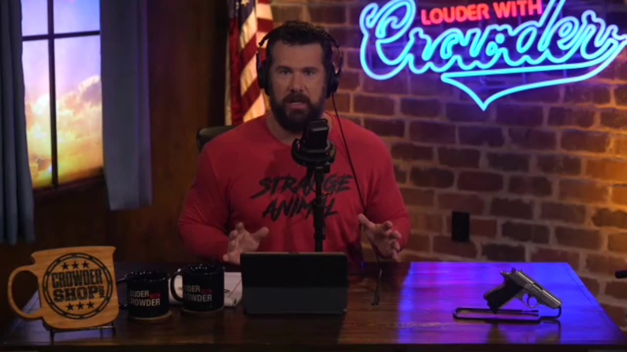 Louder with Crowder: They aren't even hiding it and the silence shows