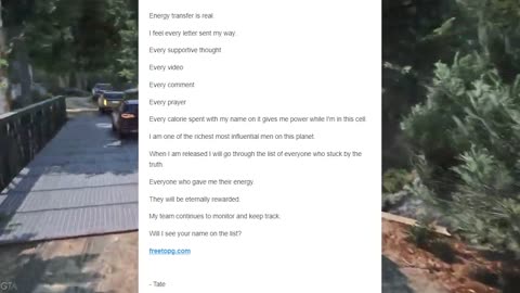 Andrew Tate RESPONDED From Jail (New)