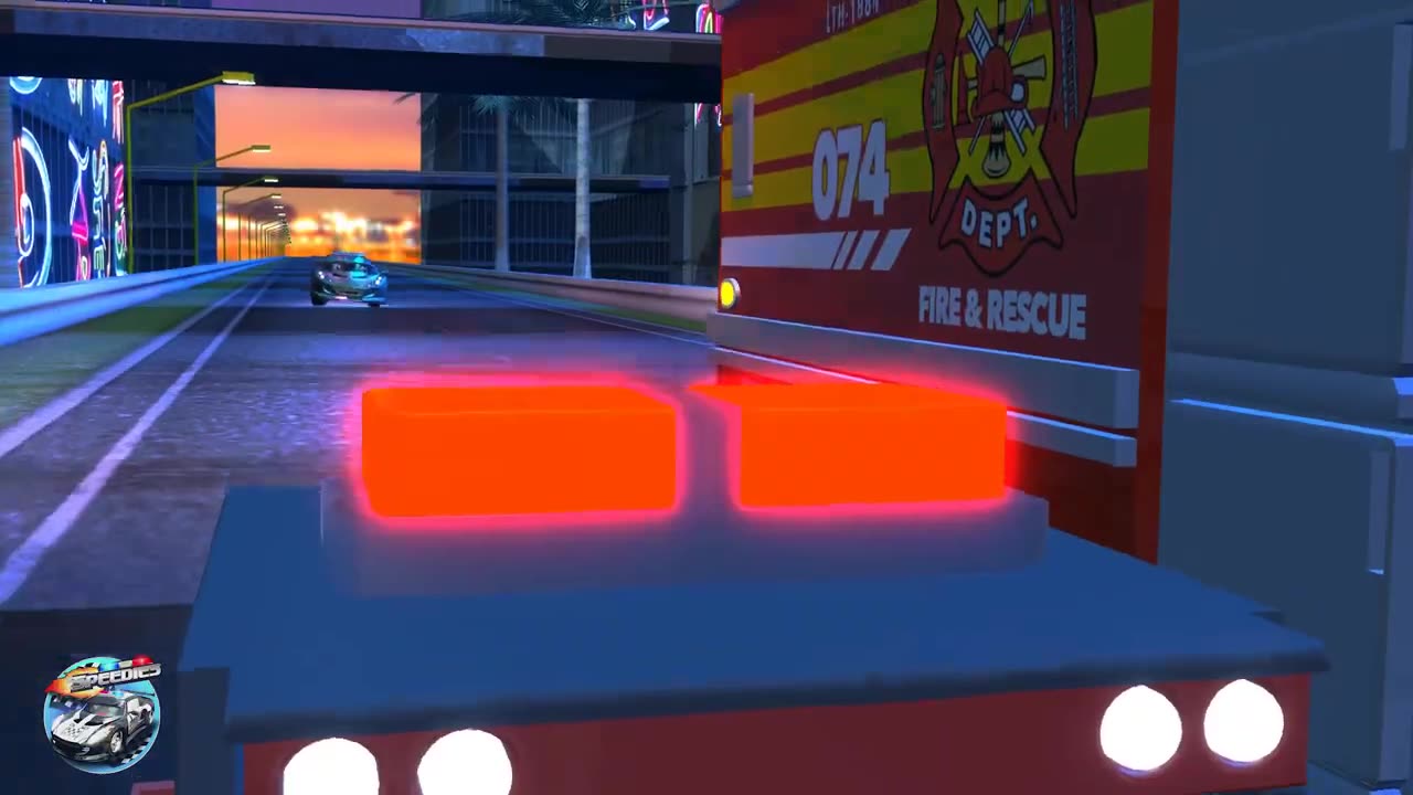 Wheels on the Fire Truck Nursery Rhyme for Kid