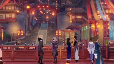 Fleeting Colors in Flight Event Cutscene Animation_ _Age of Flowing Hues_ _ Genshin Impact