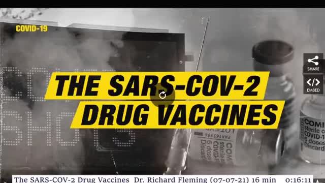 DR RICHARD FLEMMING HOW THE VAXX IS BREAKING DOWN THE BODY