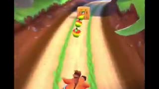 Runner Crash Bandicoot Skin Gameplay - Crash Bandicoot: On The Run! (Season 4 Team Rank Reward)