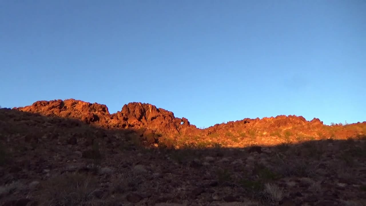 Lamprophyre (kersantite) Dike above Lake Mead