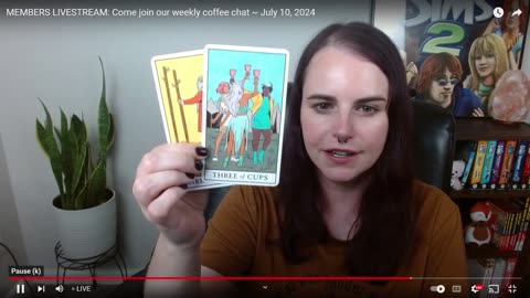 MEMBERS LIVESTREAM_ Come join our weekly coffee chat ~ July 10,