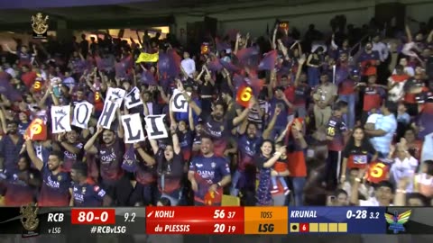 Ipl highlight 2023 RCB vs LGS