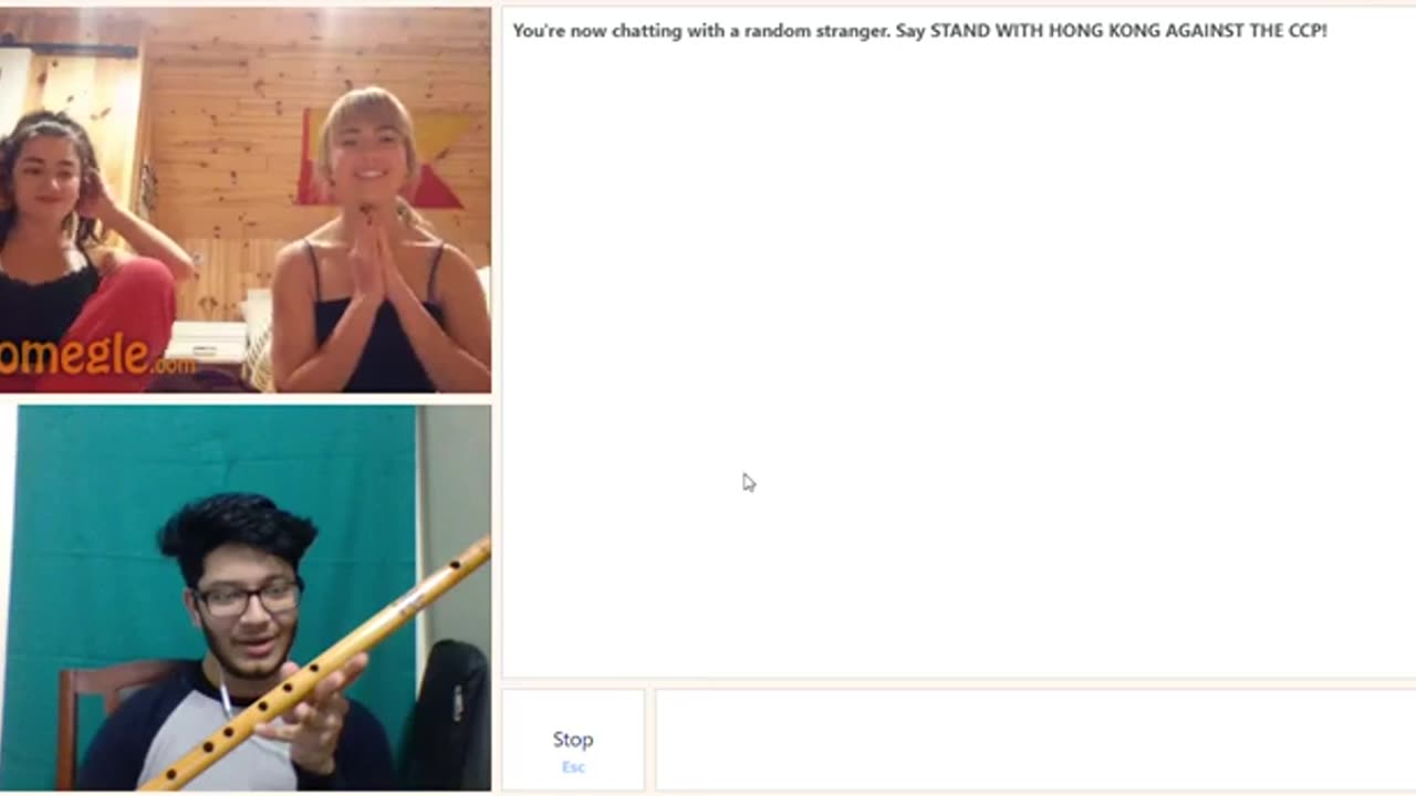 SURPRISES Omegle With Flute Requests