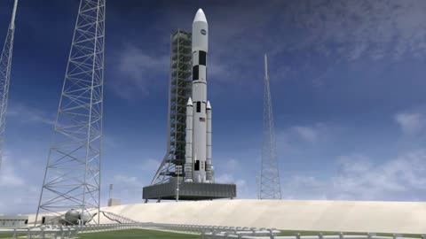 3d animation rocket