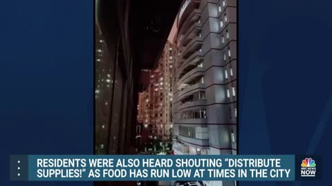 Shanghai Residents Bang Pots And Pans In Covid Lockdown Protest