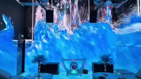 Such a 5D party room will definitely make you excited