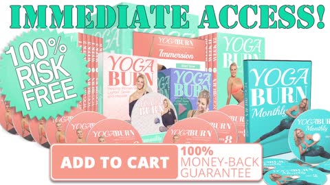 12 Week Yoga Burn Challenge - weight loss challenge