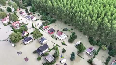 Flood submerges entire village in Hungary overnight