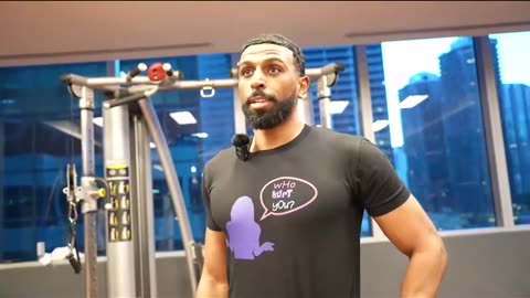 Myron DRILLS Sneako In GYM