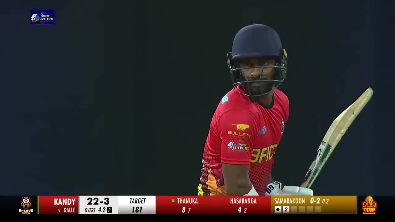 Highlights Galle Titans Vs B Love Kandy Lanka Premier League 2023