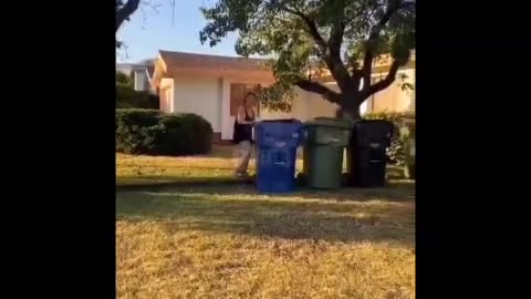 R^c!st woman smashes neighbors car with hammer yelling “Get Out Of This Neighborhood