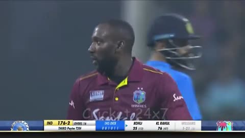 Virat Kohli 70* (29) vs West Indies 3rd T20I 2019 Mumbai (Ball By Ball)