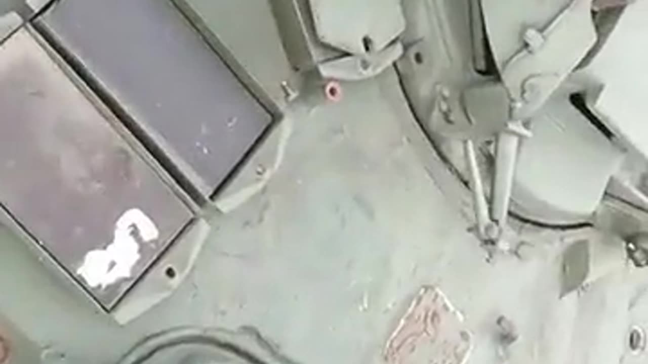 Captured tank. Ukraine