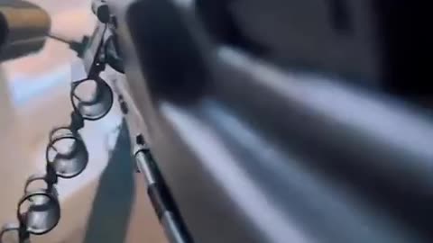 Firing Heavy Machine Gun Out of a Window in Bakhmut