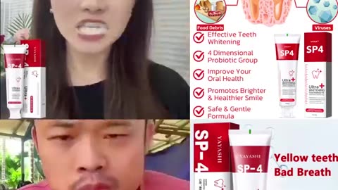 New Probiotic Toothpaste SP-6 Whitening Tooth Remove Plaque Stains Teeth Whitener#linkindescription