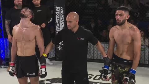 Klorenc Dedja i pamposhtur, “luftëtari” i MMA koleksionon fitoren e 6-të radhazi