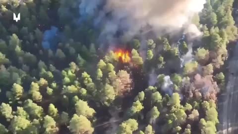Insane Artillery Strike on a Russian TOS1 Thermobaric Rocket Launcher