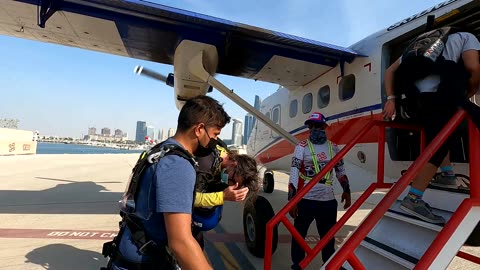 Sky Dive Dubai ---Lifetime memory