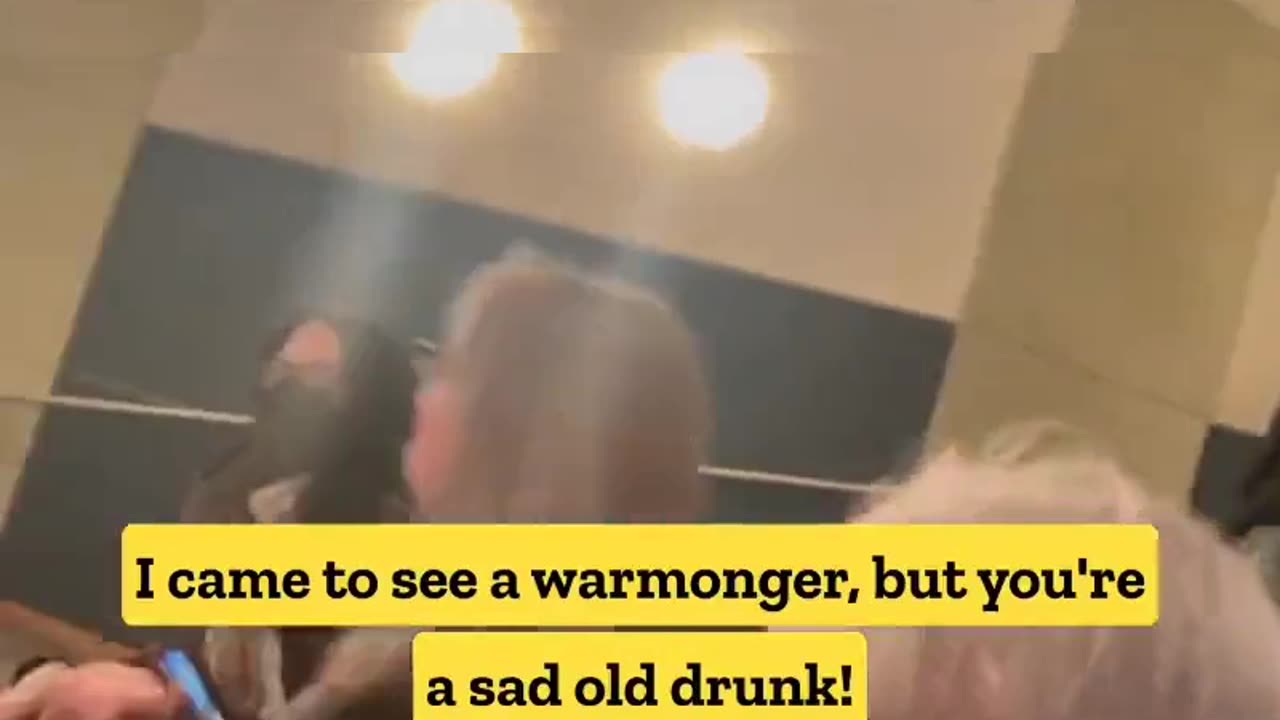 Nancy Pelosi TRASHED At Event, Labeled A Warmonger