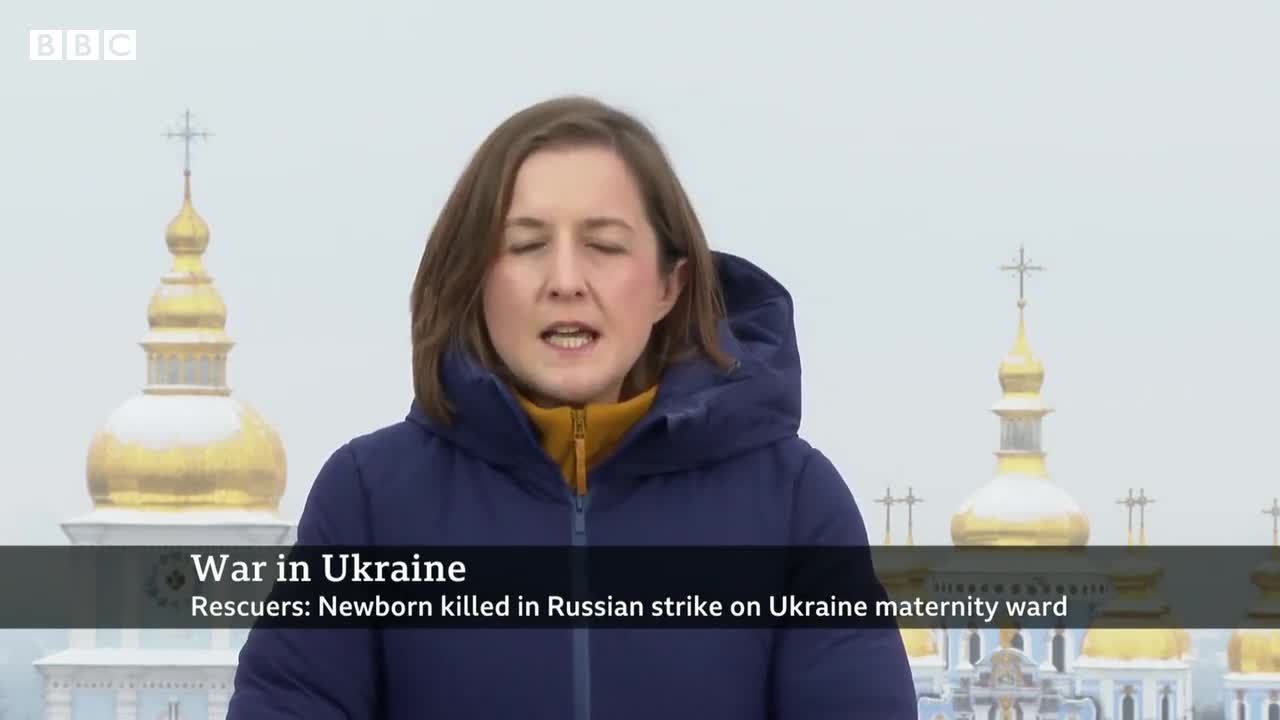 Russian missile strike kills newborn baby at Ukraine hospital