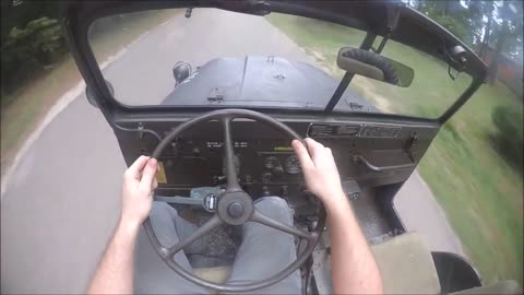 FAST AND HARD: First Person Driving the 1953 M38A1 Willys Jeep Offroad and Pavement