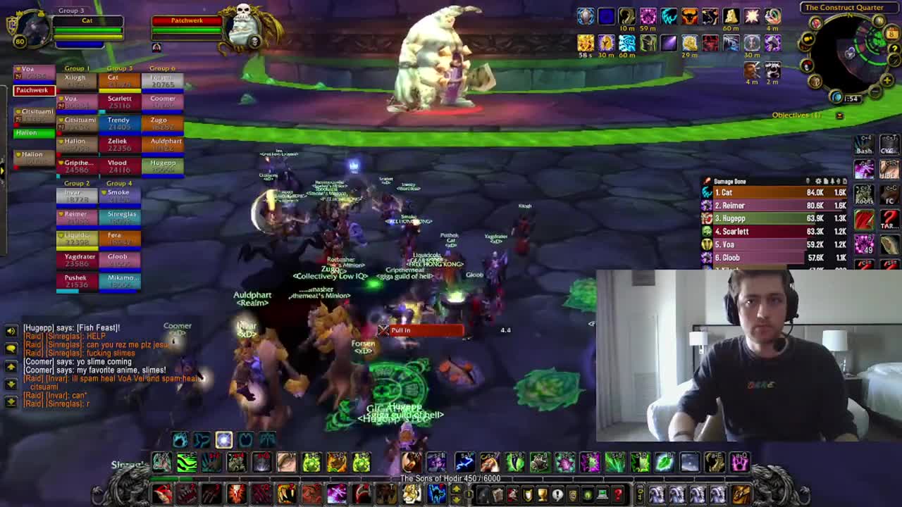 Sodapoppin's 25M Patchwerk goes exactly as planned. - World of Warcraft | WOTLK