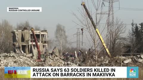 63 Russian soldiers killed in New Year’s Eve attack on barracks in Donetsk