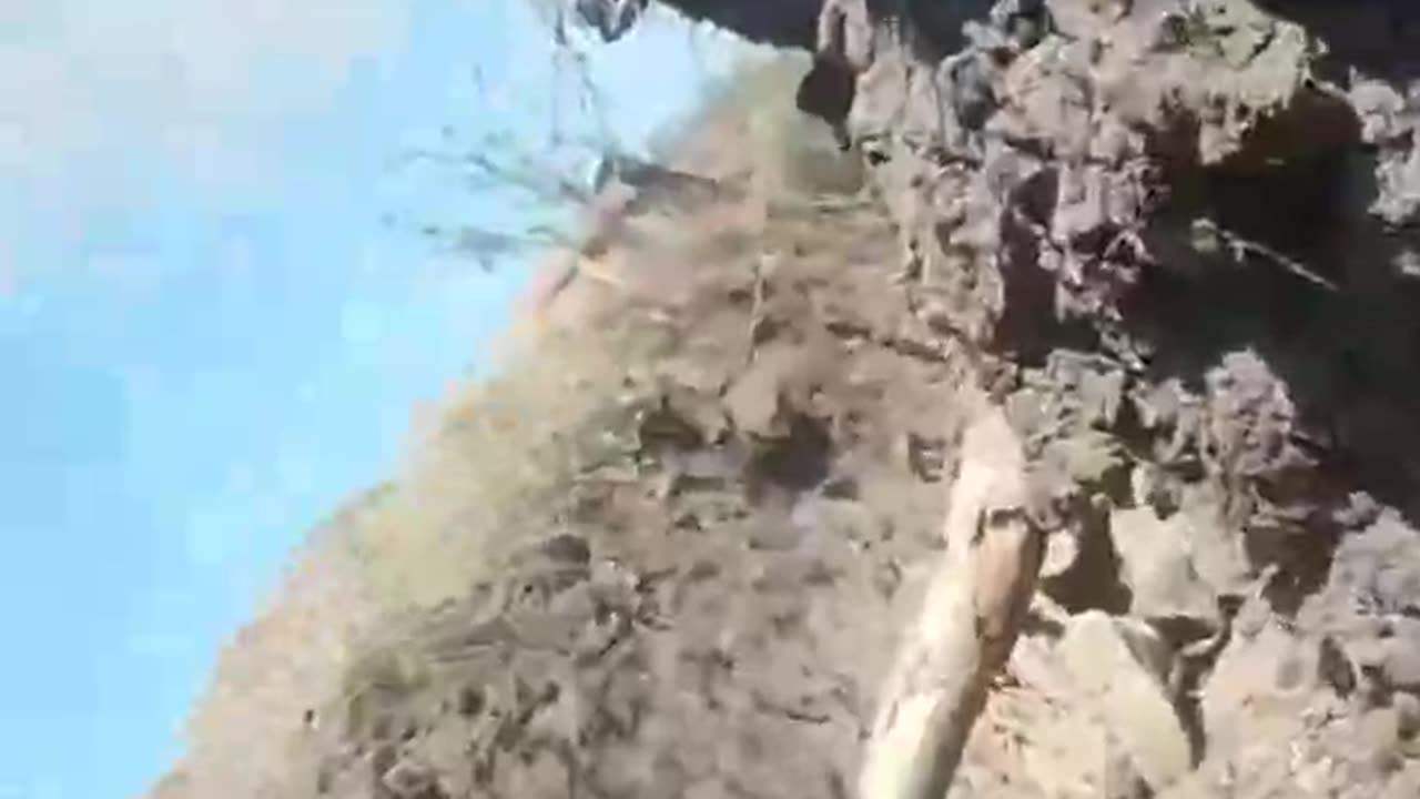 Video from the phone of a Ukrainian soldier who, together with his brothers-in-arms