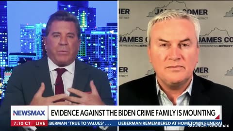 Rep. Comer Alleges President Biden Was “Central Figure” In Alleged Biden Family Misdeeds