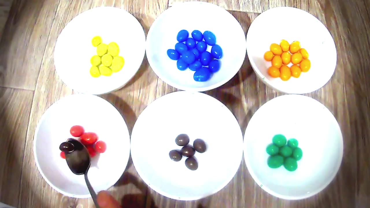 Satisfying ASMR Magic Rainbow Candy Mixing