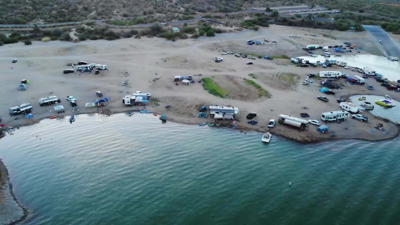Ashton's Grad Part at Bartlett Lake Arizona