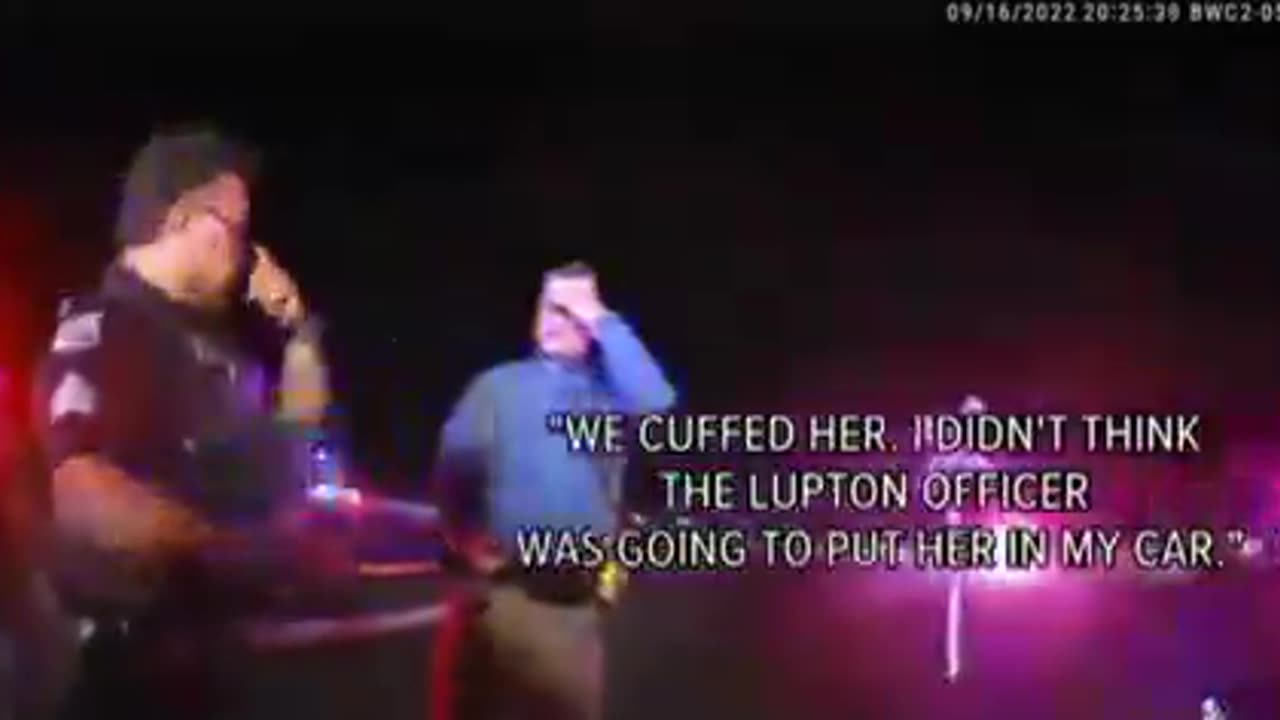 Train Hits Police Car With Handcuffed Person Inside