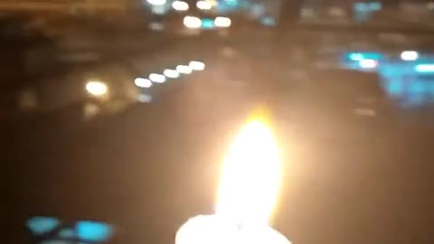A candle for Iemanjá (Yemọja), Puerto de Montevideo