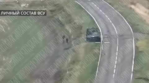 Defeat of a Ukrainian BMP in Kursk Region