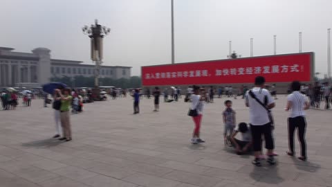 Tiananmen Square in Beijing, China -- 360 degree view