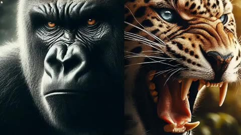 Great Apes vs Big Cats