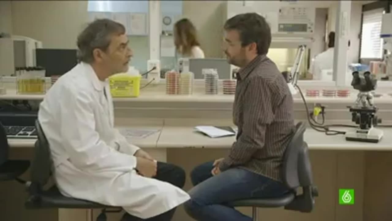 Fragmento del reportaje Sobremedicados con Joan Ramon Laporte y Jordi Évole plandemia