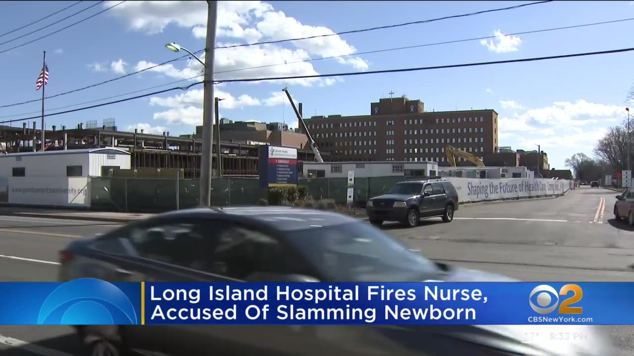 Long Island hospital fires nurse accused of slamming newborn