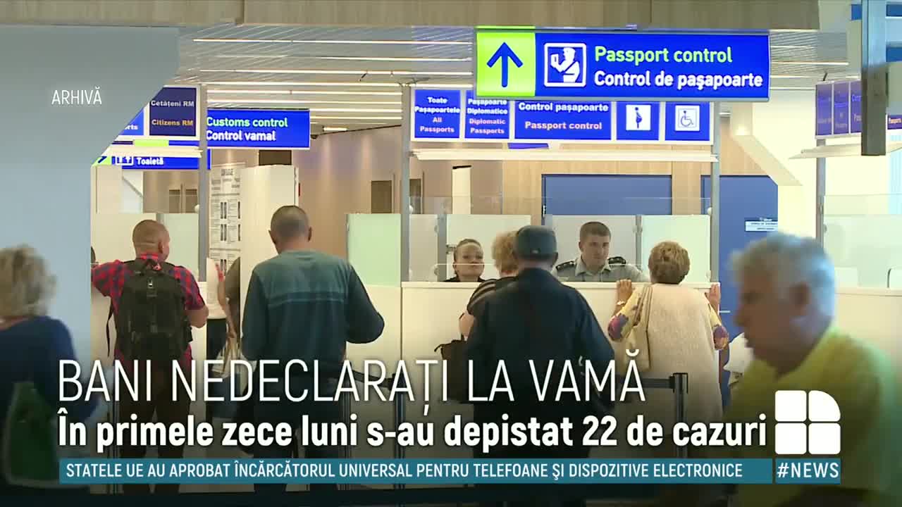 Cazurile de contrabandă cu valută s-au triplat