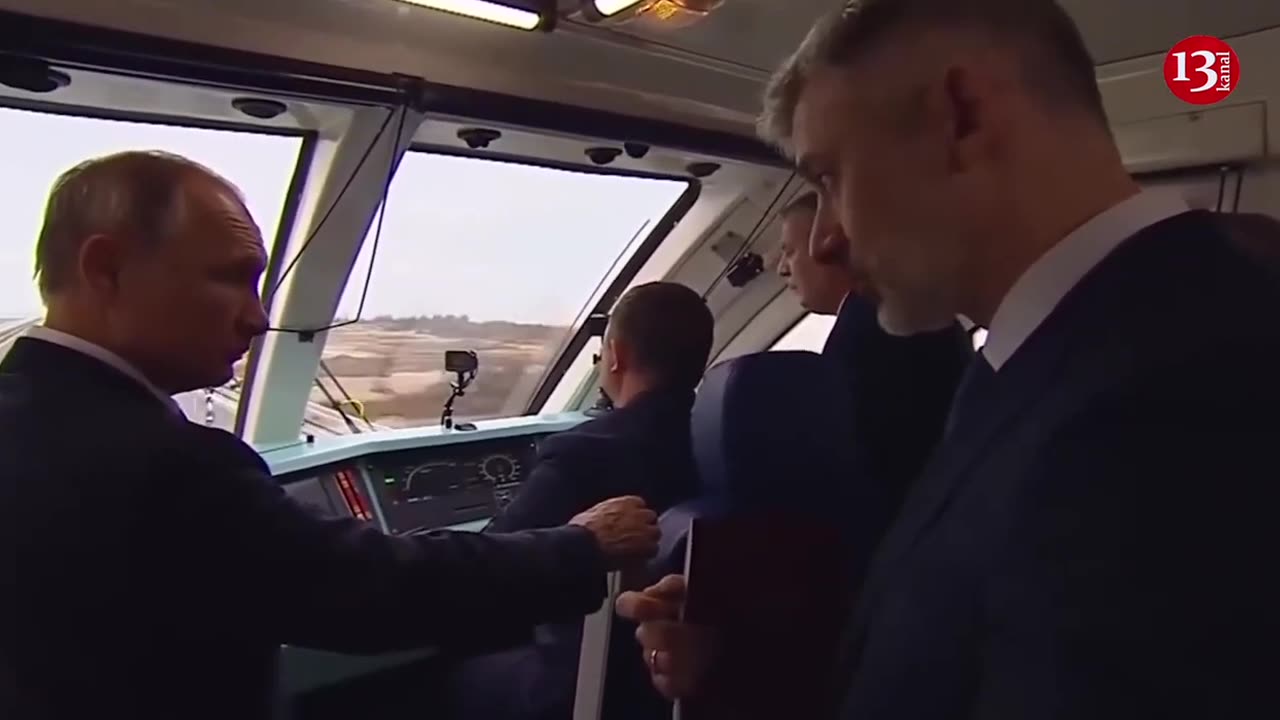 Secret railway was built for Putin in Russia