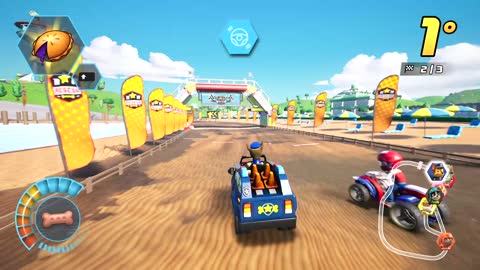 Paw Patrol Grand Prix Race 5 - Todas as patas na Areia- Baia na Aventura