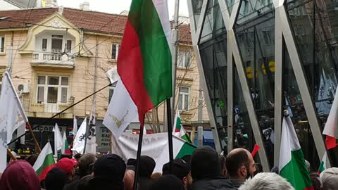 Митинг за запазване на българския лев, видео 3