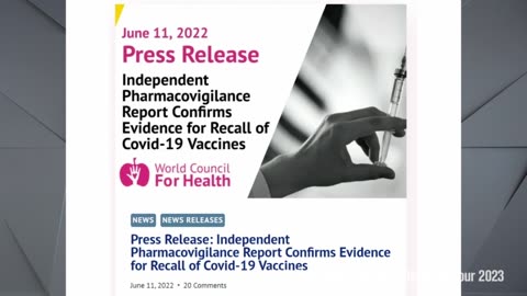 It's a Crime Pfizer Knew of 1223 Post-Vax Deaths Just in First 90 Days