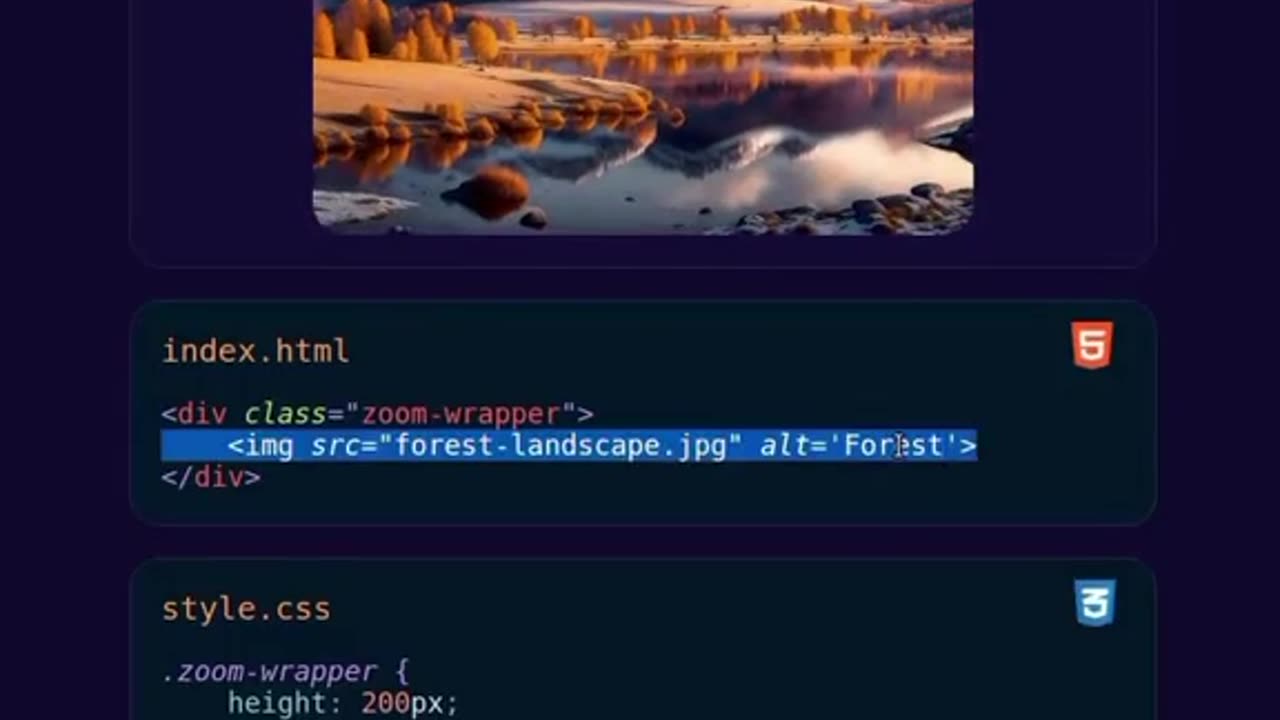 Web Design Inspiration: Image Zoom Hover Effect Tutorial