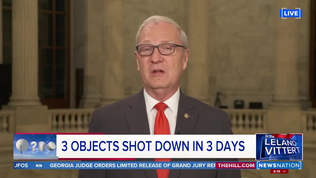 Sen. Kevin Cramer Discusses Briefings on Foreign Objects in U.S. Airspace