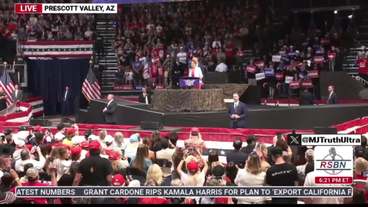 Kari Lakes speech at AZ Trump Rally